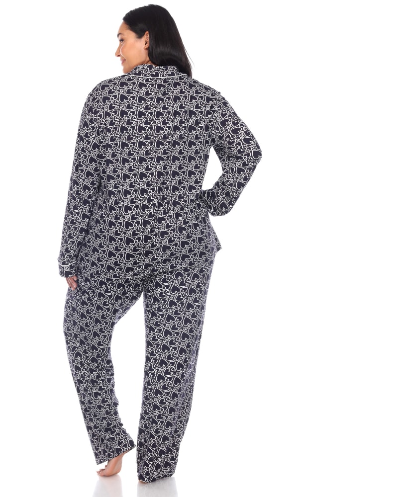 Heart print pajama set store